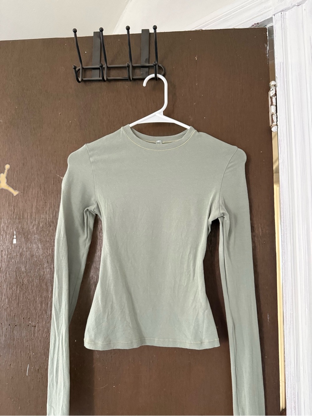 SKIMS Cotton Rib Long Sleeve Top